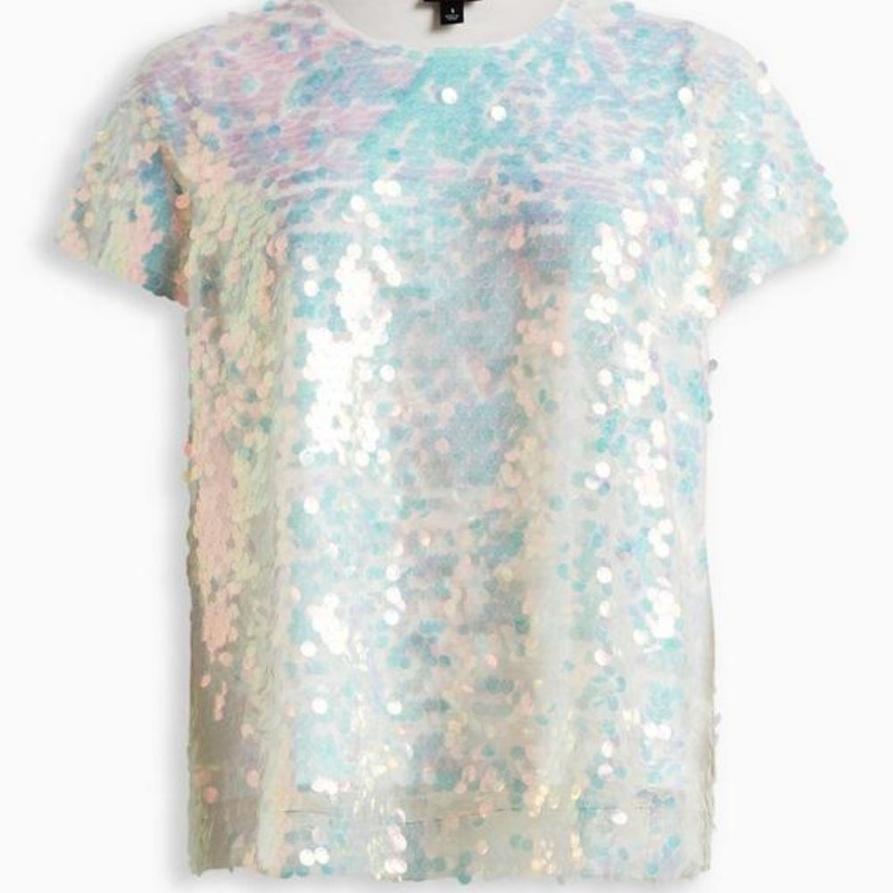 Torrid Size 4 Sequin Shirt
